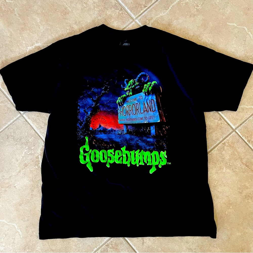 👻 Goosebumps 100% Cotton XL T-shirt
